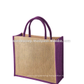 Tote Bag Jute And Cotton